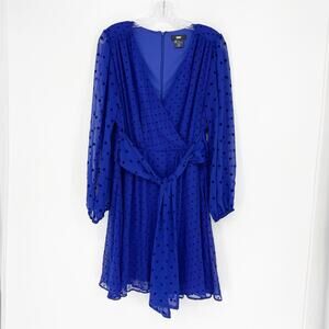 DKNY Fit & Flare Polkadot Dress Size 10